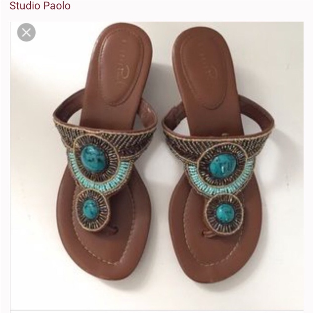 Southwestern sandals